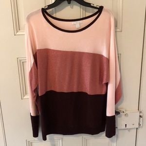Pink Sparkle Sweater NY&CO